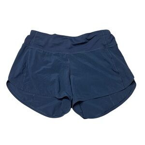 Lululemon 6 Tall Navy Women's Shorts running athletic